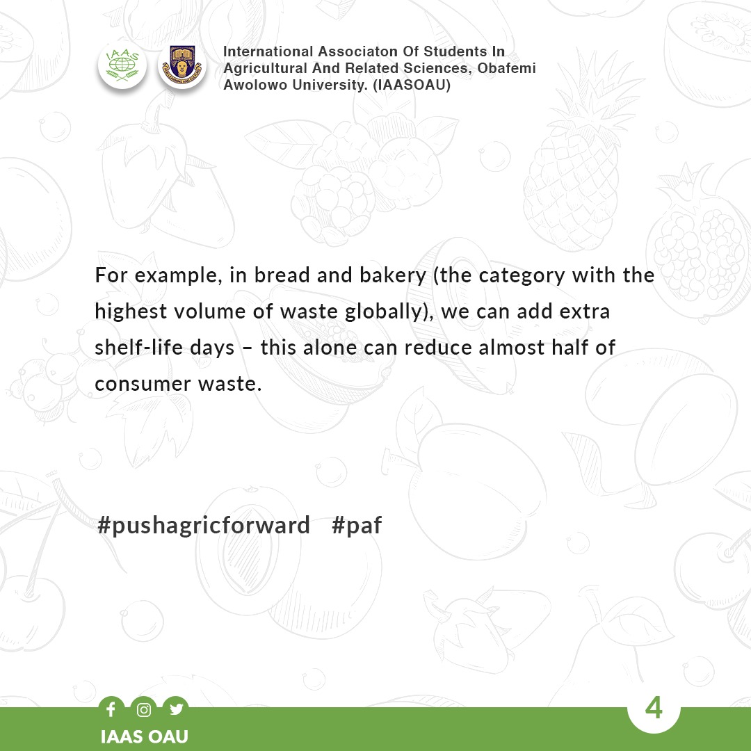 IaasOau's tweet photo. #OperationPushAgricForward Day 6!
Food preservation is key in reducing food wastage. By elongating the shelf life of food, we can make it last longer and thus reduce spoilage and in turn wastage.
When we all seek ways to keep our food, this can ensure that we stay food secure. https://t.co/tHeWXEcKdC