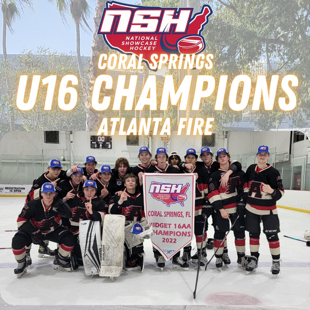 The Atlanta Fire are the U16AA champions at NSH Coral Springs!