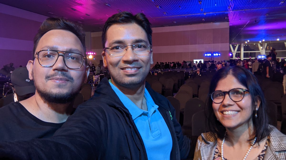 What can give greater joy than winning in #Defi category on @0xPolygon ? Getting to meet the real OG of Web3 from India who's made us proud - you're an inspiration @sandeepnailwal Let's build the future of #Defi from #India #Realworldimpact