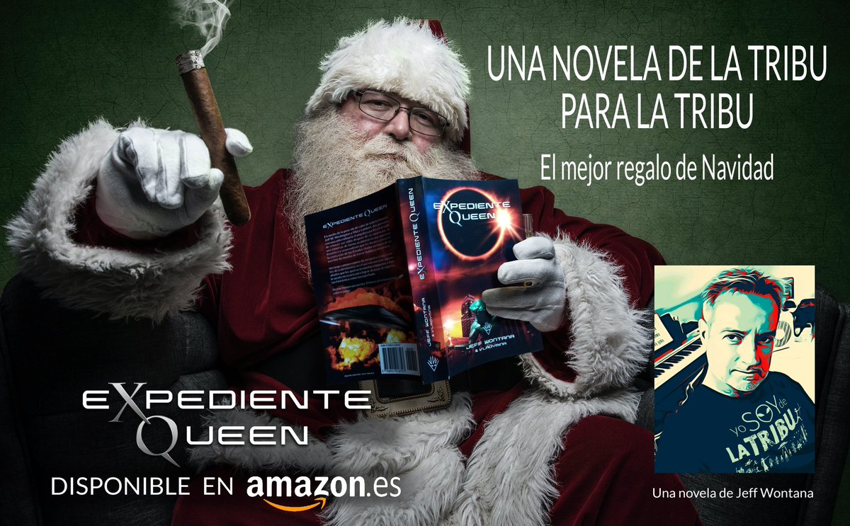 Aún no te has leído ésta aventura fantástica repleta de personajes que te resultarán súper familiares, sobre todo si eres de la Tribu? Estas Navidades regala(te) "EXPEDIENTE QUEEN".  #ExpedienteQueen #Tributo #stephenking #LaTribu #Navedelmisterio #CuartoMilenio #MilenioLive