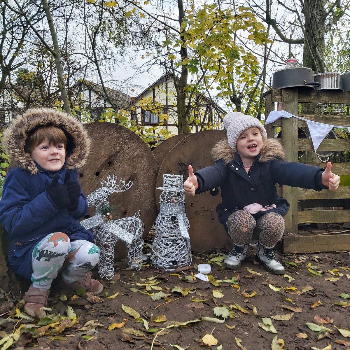 Welcoming our Southcott families back through the doors was everything yesterday, it's been too long! #pandemic Thank-you everybody behind the scenes and in front #community #southcottfamily #santasgrotto #foresttrail #natureandnurture #homemadebakes