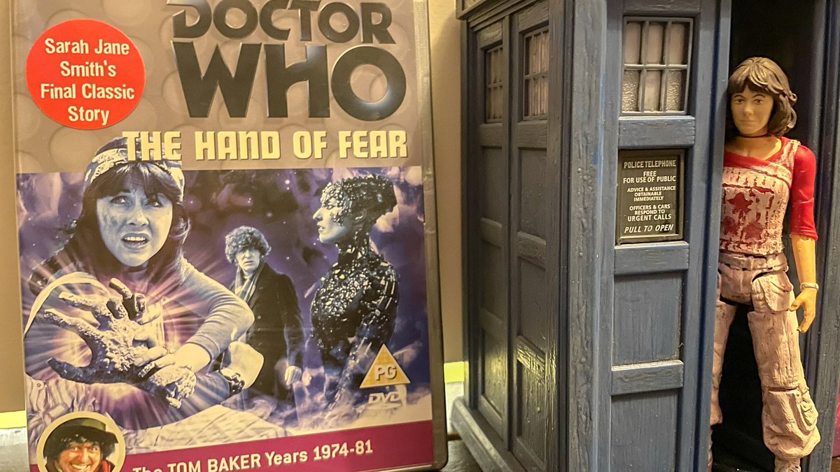 JR1991JR's tweet photo. SARAH: Don't forget me. β¨DOCTOR: Oh, Sarah. Don't you forget me. β¨SARAH: Bye, Doctor. You know, travel does broaden the mind. β¨DOCTOR: Yes. Till we meet again, Sarah.
Doctor Who The Hand Of Fear
#DoctorWho #TheHandOfFear https://t.co/ZZxmCGgqWs