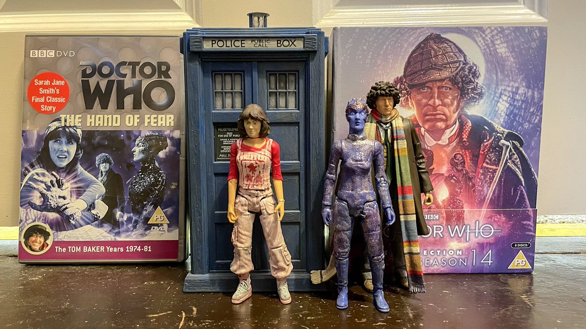 JR1991JR's tweet photo. SARAH: Don't forget me. β¨DOCTOR: Oh, Sarah. Don't you forget me. β¨SARAH: Bye, Doctor. You know, travel does broaden the mind. β¨DOCTOR: Yes. Till we meet again, Sarah.
Doctor Who The Hand Of Fear
#DoctorWho #TheHandOfFear https://t.co/ZZxmCGgqWs