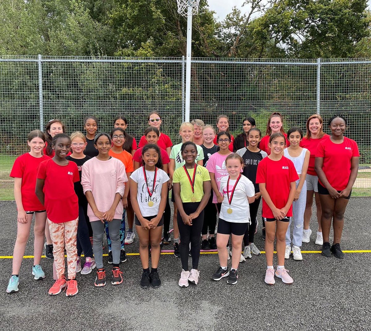 Blaze Netball Club tweet media