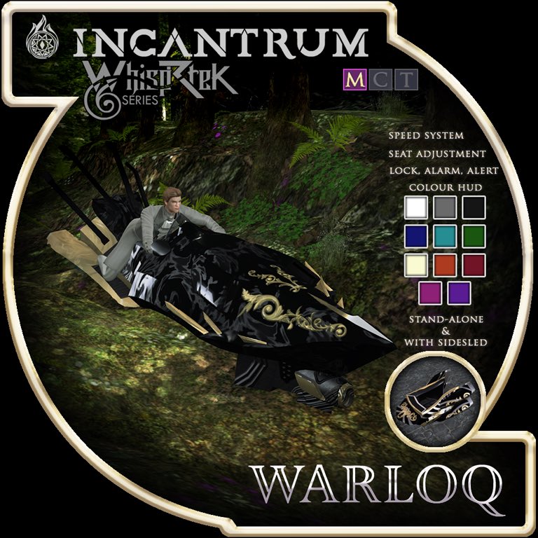 incantrum's tweet photo. Hey SL peeps!!! Take a look at what just cruised in just in time to zoom around for the holidays!! We got a new round of items!HAPPY HOLIDAYS FROM INCANTRUM!
 https://t.co/B2pDyoiqRX… @NovusAscending IW , #SecondLife #Incantrum #IncantrumAccessories #VirtualWord https://t.co/uOzFQodDtb
