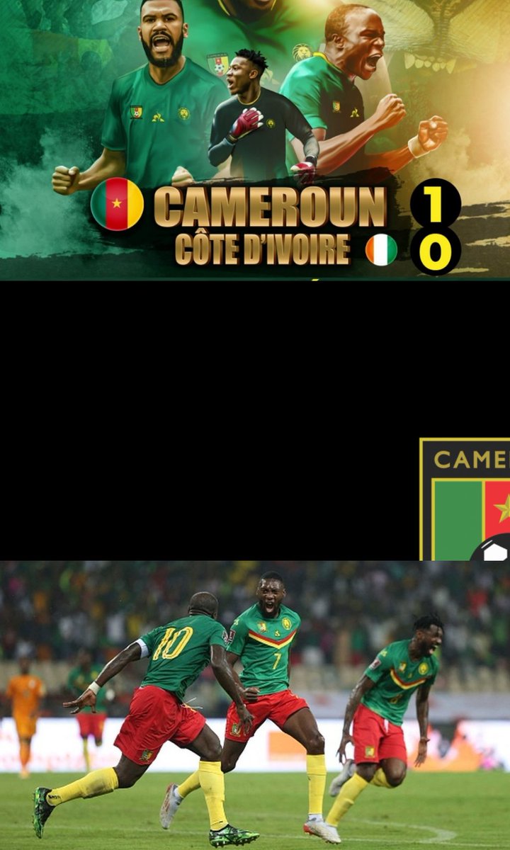 cfootcameroun's tweet photo. Beaucoup d'émotions ❤️🇨🇲 https://t.co/laDrn6fHDx