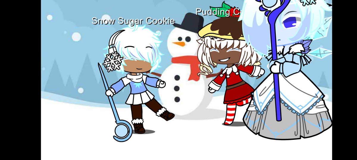 playernight8's tweet photo. New cookies to join and they making a snowman
#gachaclub #cookiekingdom #cookierunkingdom #PuddingCookie #snowsugarcookie #FrostQueenCookie
#epiccookie #legendary #legendarycookie https://t.co/AuPuMSXkqR