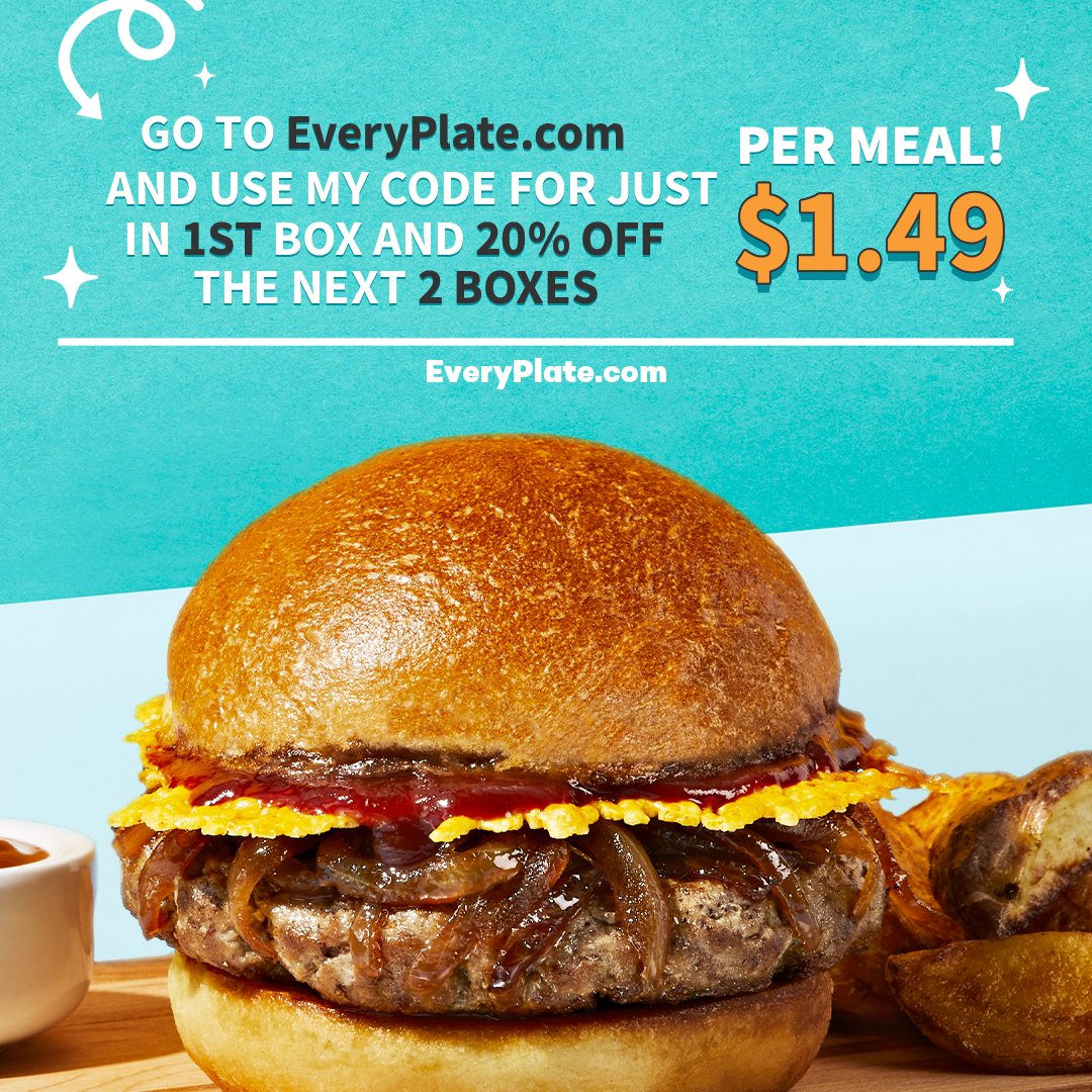 Ready to join the 100+ jungle squad members who already saved a bunch of money on some delicious food? Go to strms.net/everyplate_ger… and use code POGJAKE149 for just $1.49 per meal in the 1st box and 20% off the next 2 boxes. #Ad

A DOLLAR 49C PER MEAL!?!?!