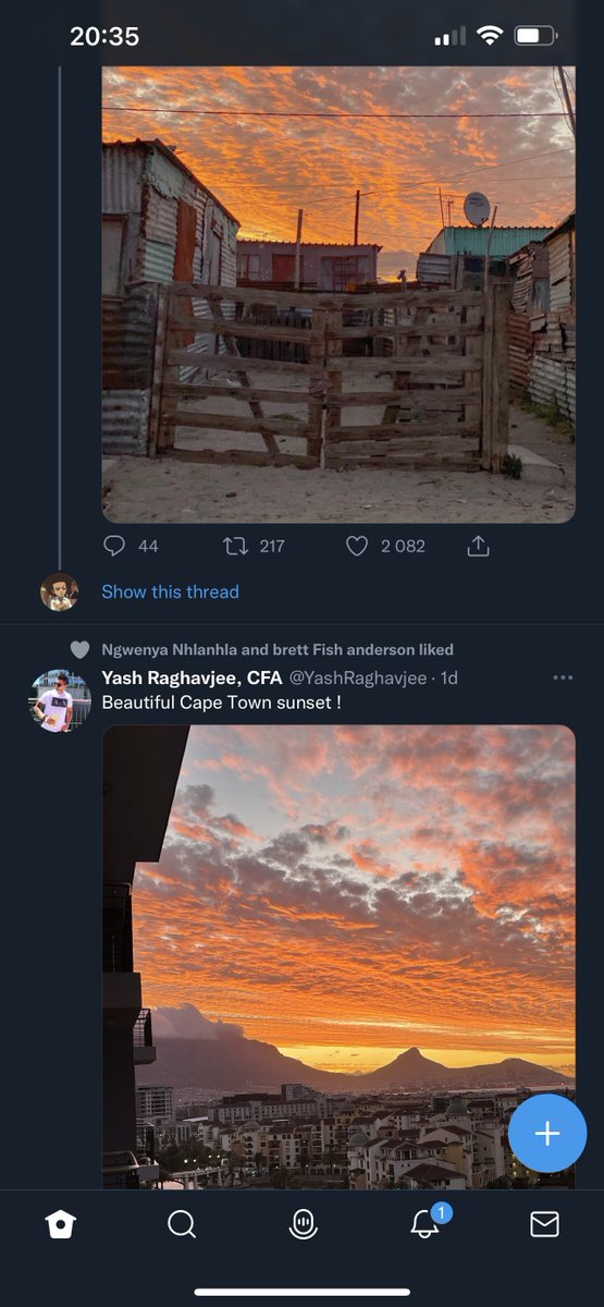 Cape Town really is 2 different worlds