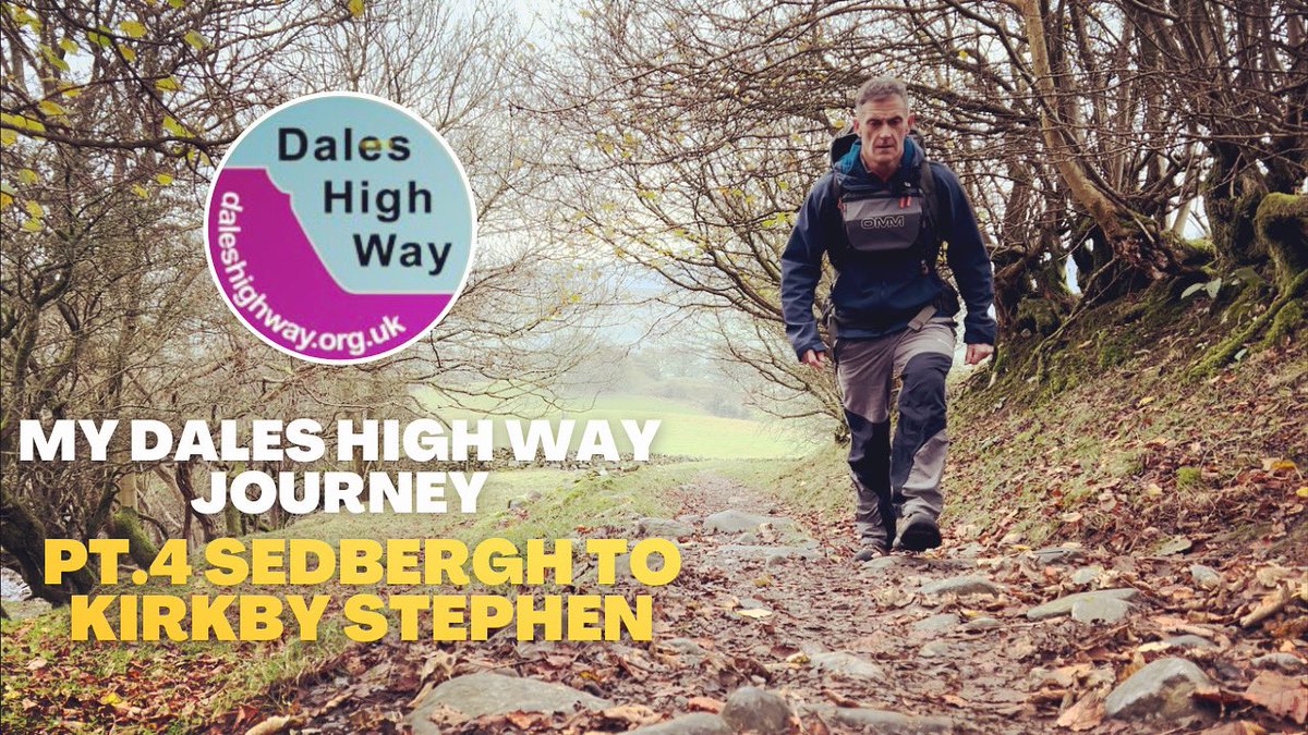 I’ve been out again walking the #daleshighway from #sedbergh to #kirkbystephen - I even took in part of the #Coast2Coast path too! youtu.be/PZlP4KQRE8A
