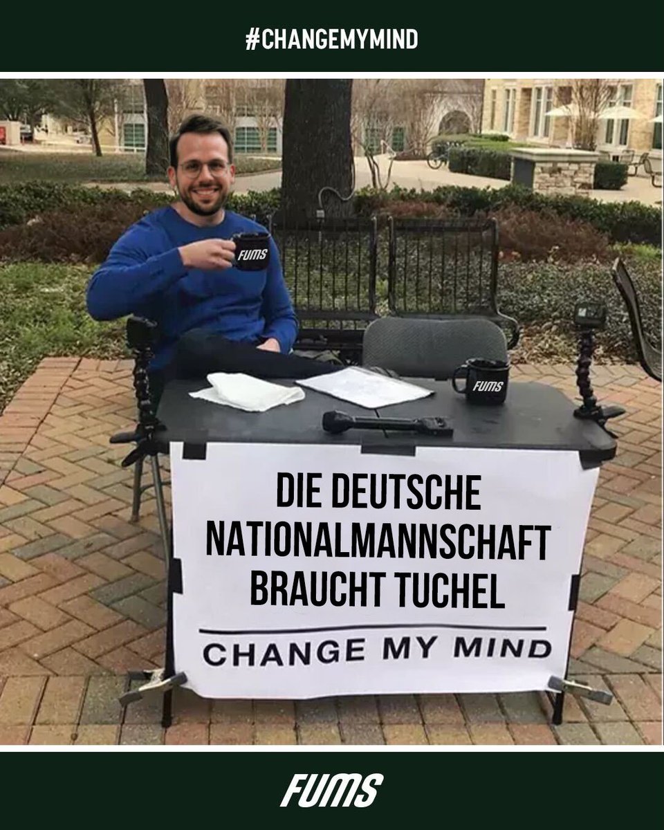 fums_magazin's tweet photo. Die #FUMSSONNTAGSFRAGE steht an! Brauchen wir nach der verpassten K.o.-Phase einen neuen Bundestrainer? @max_fritzsching hat da eine genaue Vorstellung. Was meint ihr? #DFB #Flick #Tuchel https://t.co/Ug2HxGEJf8