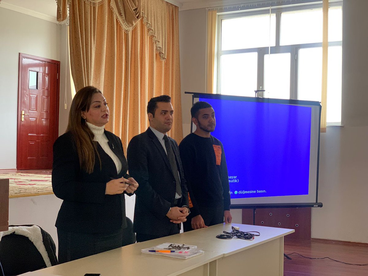 “İnformasiya Təhlükəsizliyi günü”nə həsr olunmuş maarifləndirmə tədbiri.
#kibertəhlükəsizlik #ehfc #ehpc #comptia #eccouncil #sibergüvenlik #cerpro #ethicalhacking #offensivesecurity