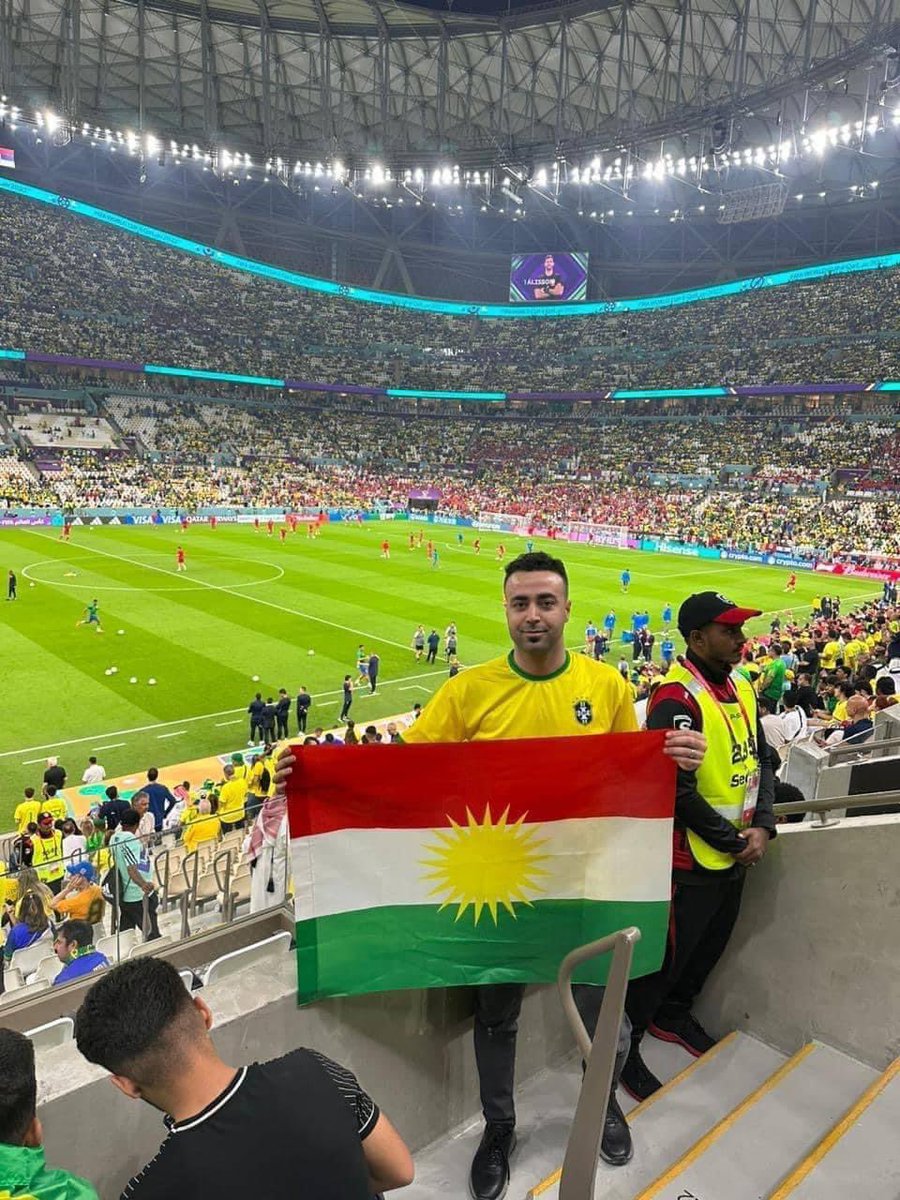 Najah_Ahmad95's tweet photo. Kurdistan ☀️ made it as far in the World Cup as Turkey did ⚽
#Kurd
#Kerdogan #Turkey #Erdogan
 #MundialQatar2022 #Qatar2022 https://t.co/G5supDyljd