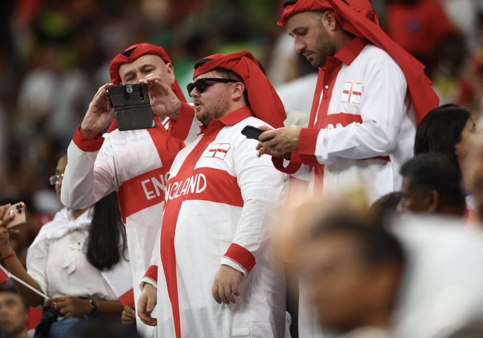 جماهير إنجلترا 🏴󠁧󠁢󠁥󠁮󠁧󠁿