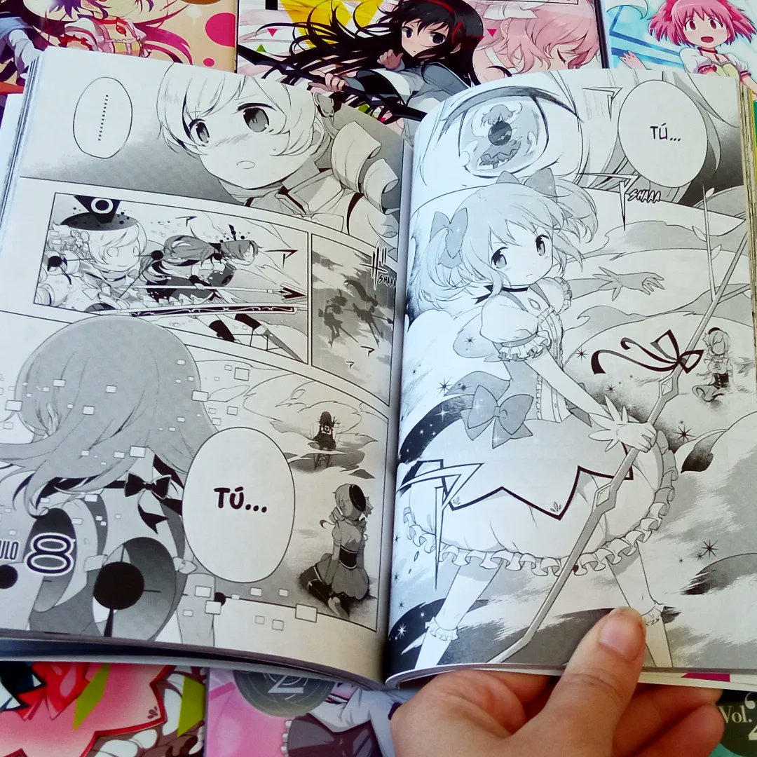 MahouRarity04's tweet photo. “Puella Magi Madoka Magica: Wraith Arc” Vol. 3 y Último 💗💜⏳⚔️✨ editado por @Ivrea
Uno de los regalitos de mi cumpleaños, (el grueso es un cosplay para el salón del manga, ya subiré fotos.)
#madoka_magica #wraitharc #まどかマギカ https://t.co/Xhr8qprzyO