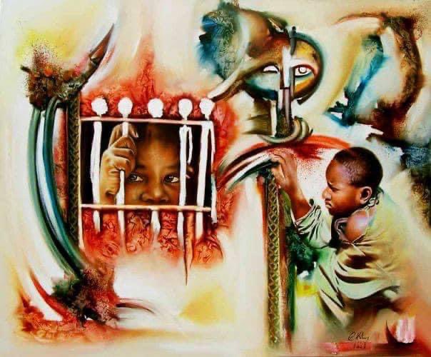 TinaSalama2's tweet photo. Les larmes de l’Est by Claudy Khan @Ckhaan 🙏🏾 
#RwandaIsKilingInDRC https://t.co/pwrNu1X7sW