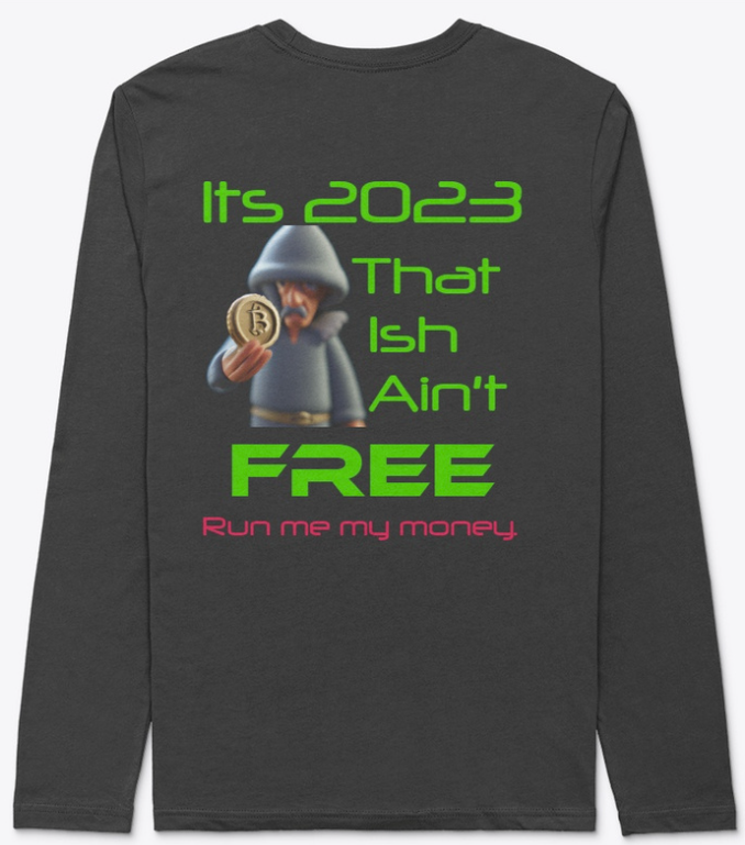iamtechnikole's tweet photo. "Its 2023, that ish ain't free" -- tees, hoodies and more. Get yours at the https://t.co/ECJrstyJNv
Business Owners represent. #supportBlackBusiness #bitcoin #business #crypto #owners #nfts #tshirts #hoodies #merch #web3 #metaverse #maxdistro #podcast #NewYear2023 https://t.co/Ga51D6FQxF