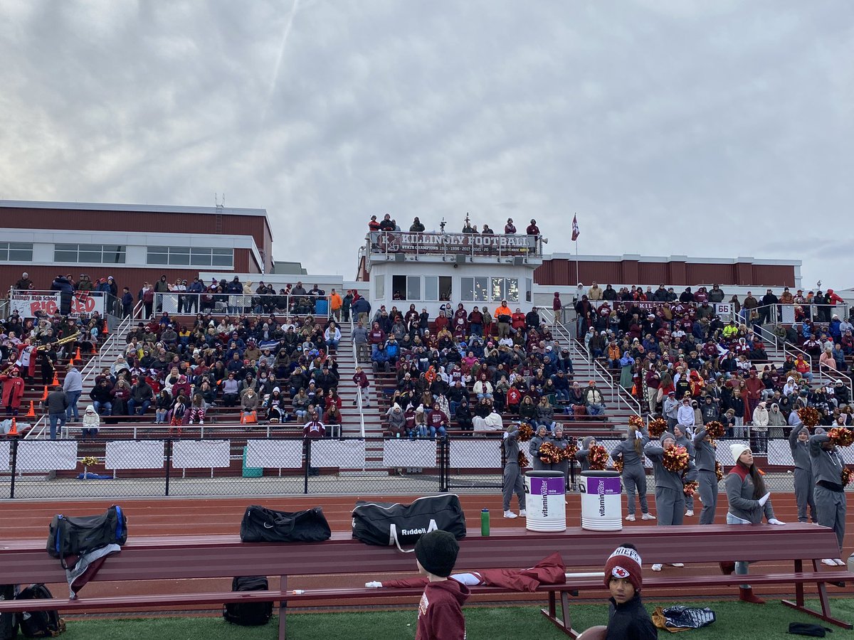 KHS_Athletics1's tweet image. Killingly 54 Masuk 51 final #cthsfb Killingly advances to the state championship game for the 4th time in the 5 FB seasons @nhrJoeMorelli @GameTimeCT @GameDayCT