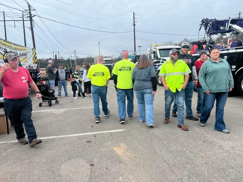 Here supporting the Move Over, Slow Down Awareness Rally.  

America Let's Keep of Road Crews Safe.  Move Over and Slow Down.

mvcsol.com/slowdownrally/
#towtrucklife #towtruckdriver #driversafety #roadworkers #highwaypatrol