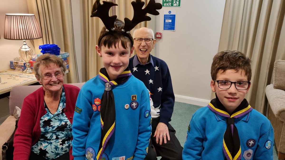 1stwillowbeaver's tweet photo. Wonderful evening Carol singing for the residents of Brunlees Court, Southport. Christmas has begun 🎅🎄 @1stSouthport @SeftonNorth @MerseysideScout https://t.co/oXUtujB3aC