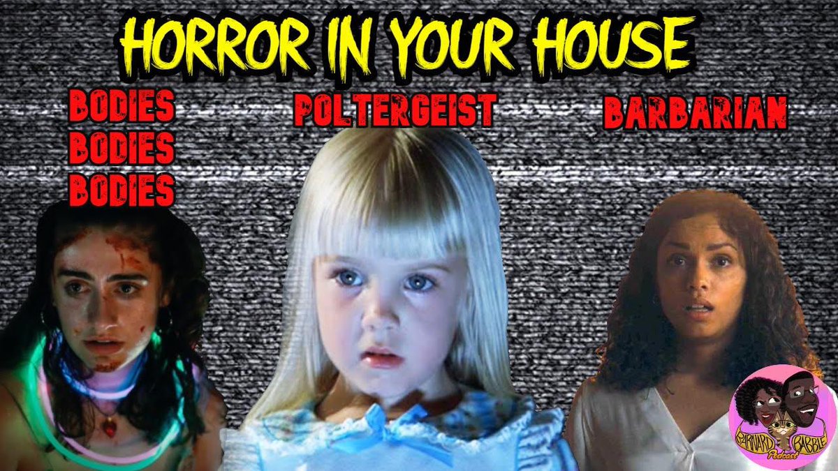 BarnardBabble's tweet image. We’ve got a couple of our Halloween podcast Ep up on YouTube!! We discuss the hotness of vampires with Fright Night &amp;amp; Vampire in Brooklyn youtu.be/9bL__7W7CsQ  &amp;amp; we review Barbarian, bodies bodies bodies, &amp;amp; the classic poltergeist youtu.be/DbCB5gf-zBw #HorrorMovies #podcast