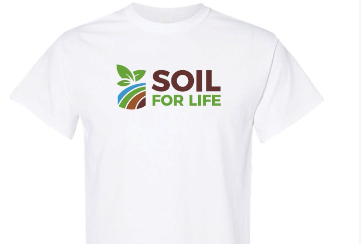 OAgC26's tweet photo. Sunday special! Everyone registered for #OAgC23 by Dec 11th gets a chance to win one of 10 awesome T-Shirts! Soil For Life!!! #getregistered https://t.co/InmFiyM6MU @WheatPete @AlbertTenuta @may_margaret @TVRSCIA https://t.co/C59ZQyZMJt