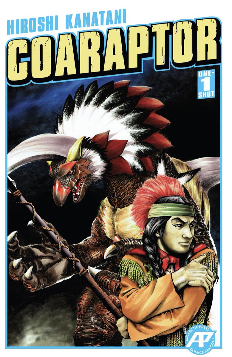 Coaraptor #1 is a Kaiju Comic by <a href="/sanukisyokunin/">金谷　裕</a> and published by <a href="/AntarcticPress/">Antarctic Press SDCC #2309</a>.

It's the Very Big vs. the Very Bad -- both very ugly -- in the Old West! The American West, early 19th century. Under the orders of the wealthy, greedy Mr. Josihk, both—
amazon.com/gp/product/B09…