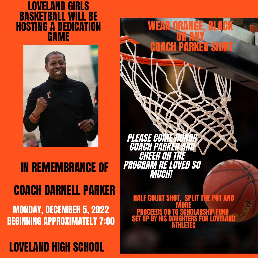 FortinEarly's tweet photo. Dedication Game Tomorrow!  Special events in memory of Coach Parker beginning approximately 7:00.  Arrive early in your Coach Parker shirt, orange, black  or Blue for Colon Cancer Awareness.   Split the pot!  Half Court Shot Competition.  Come root for his favorite Tiger Team! https://t.co/dPCSpMOdz2