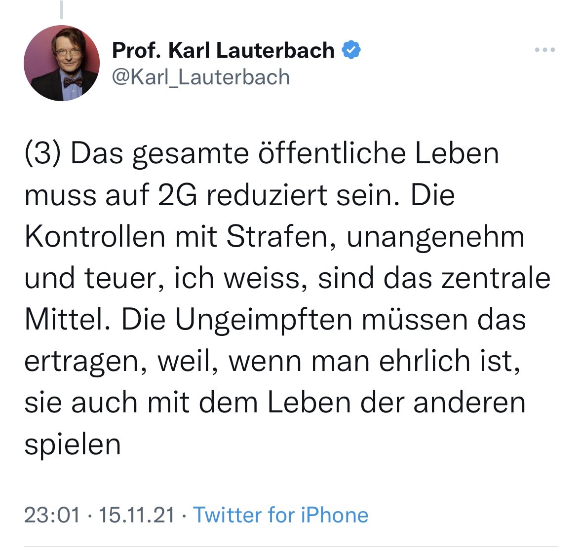 Der Mann ist weiterhin im Amt 🤷‍♂️