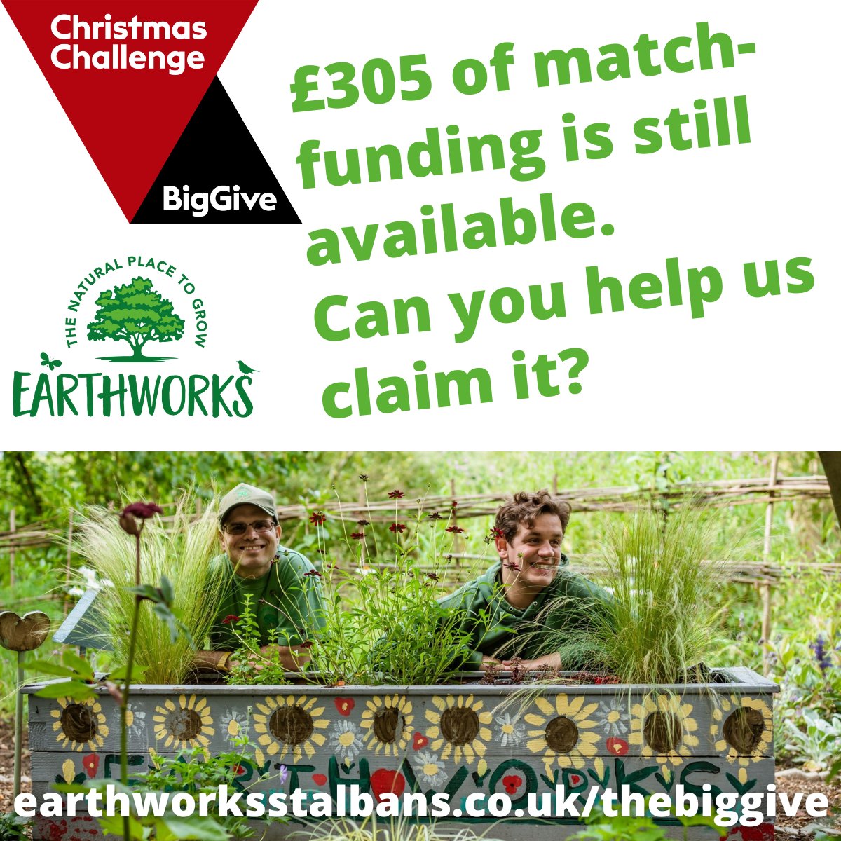 With just over a day left, we've nearly hit our target! Thank you to everyone who has donated to our campaign. There's still £305 match-funding available before midday Tuesday, with donations DOUBLED! Can you help us reach our target? donate.thebiggive.org.uk/campaign/a0569… #ChristmasChallenge22