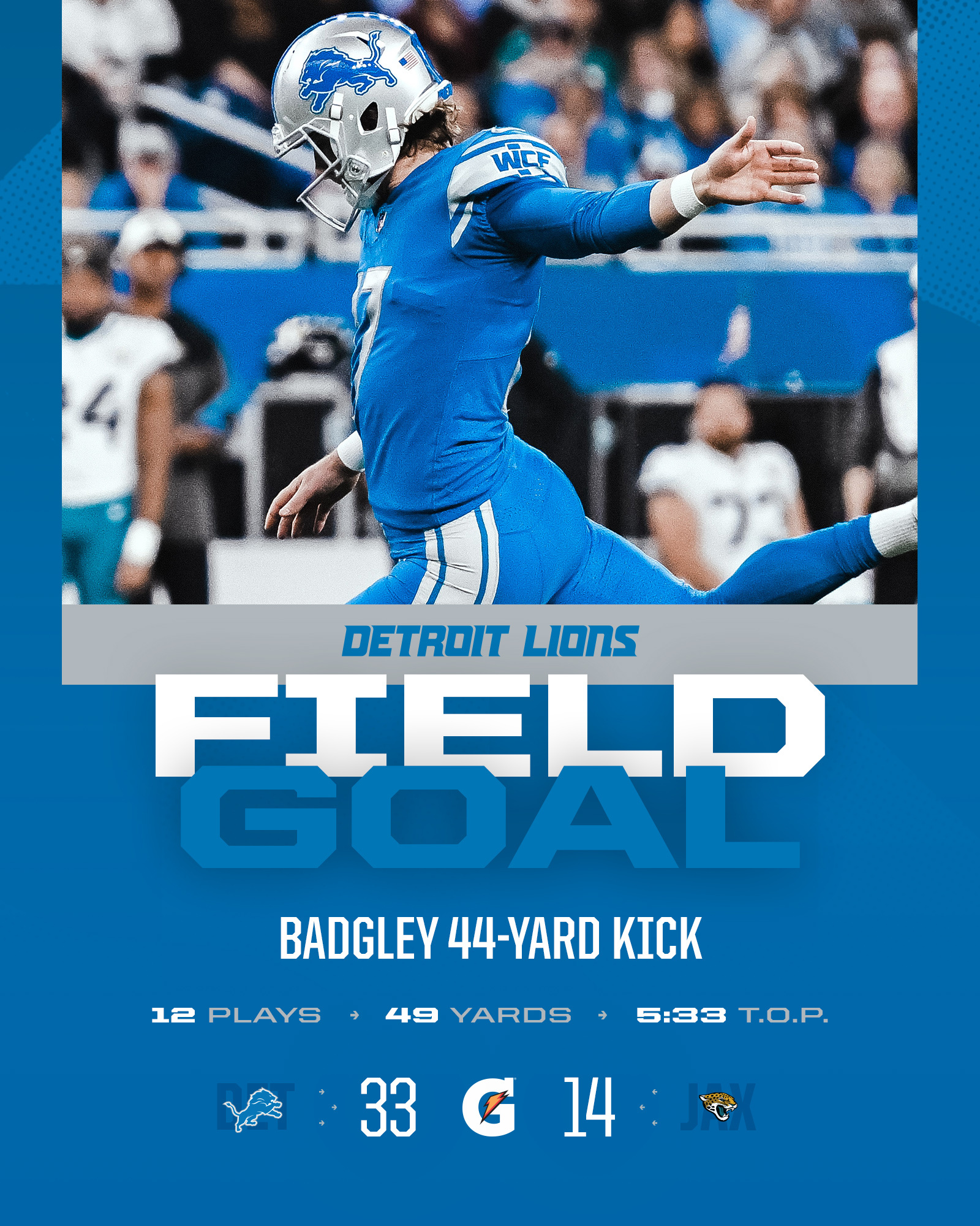 detroit lions 44 jersey