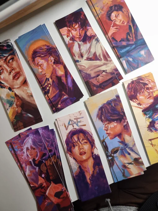 I forgot to mention that bookmarks are now available on my shop  
