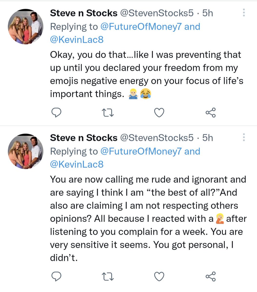 AnyoneKnowHim's tweet photo. $tggi
Atta boy, Steve! You're the boss and only one entitled to an opinion without SEC documents to back it up!

Grrr... https://t.co/XVICmfZYK2
