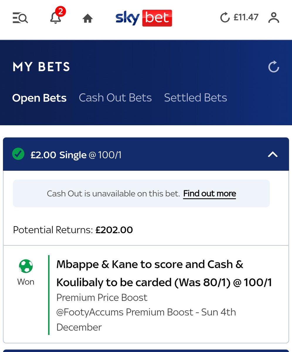 TomLBatey's tweet photo. @FootyAccums You beauty https://t.co/tA4526uOuN