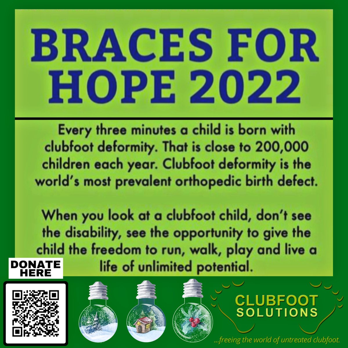 IowaBrace's tweet photo. Please consider donating to help a great cause! 😃

#IowaBrace #BracesForHope #Clubfoot https://t.co/jWudZU7Fon