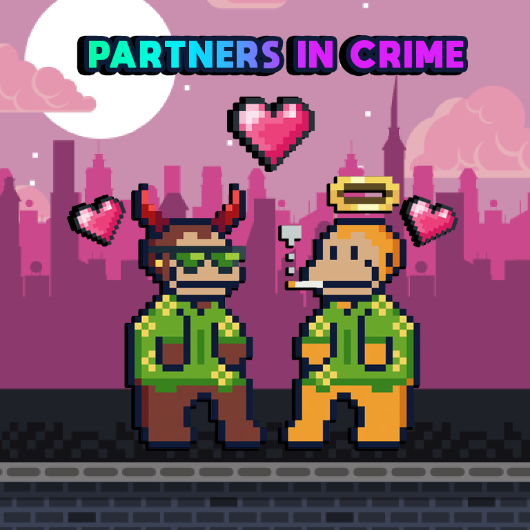 AOE_FUD's tweet photo. @DegenHaole @NFTSolMate SMBs cutest couple 💞💞💞 https://t.co/7yoqm8t92m