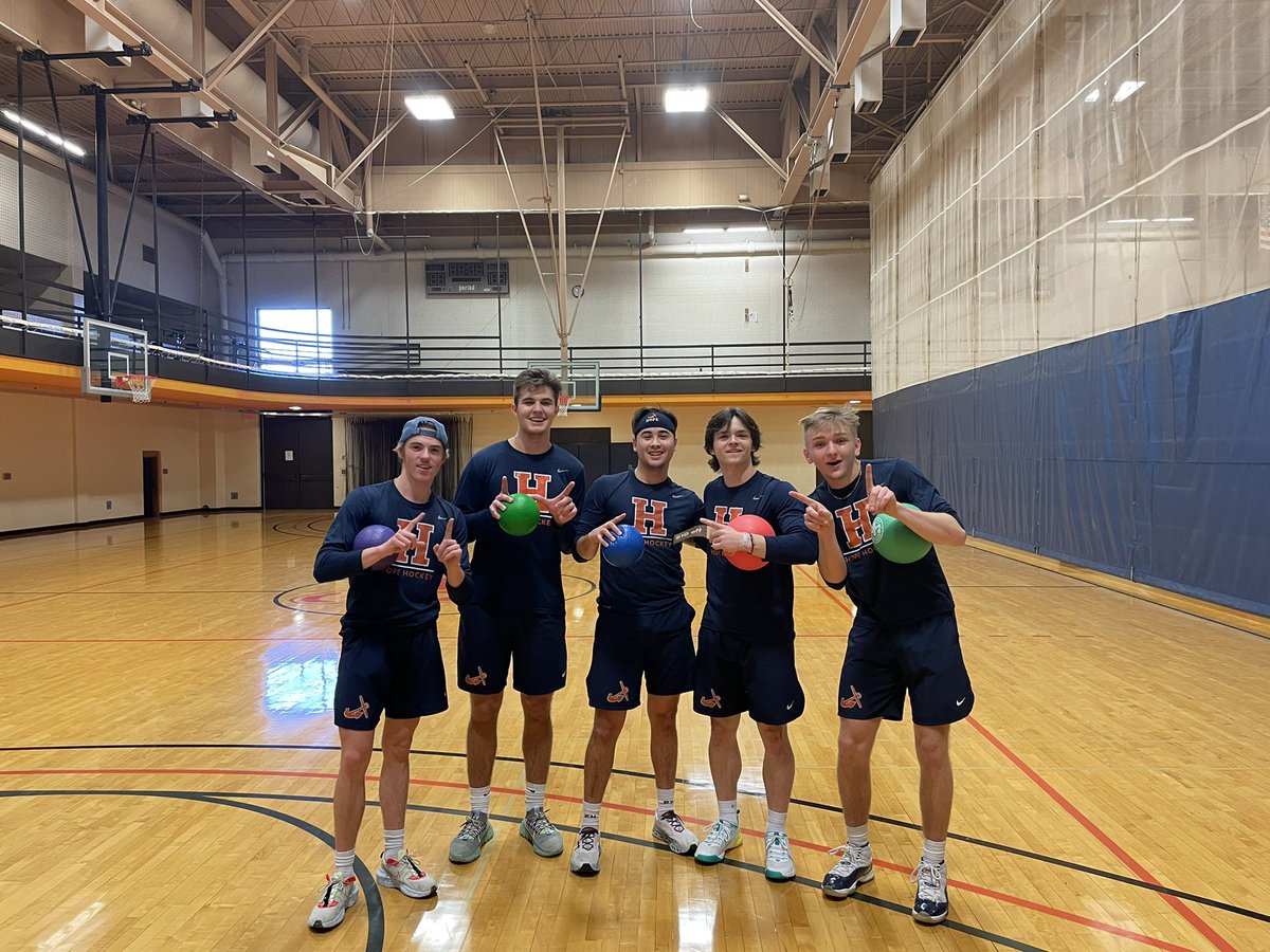 Hockey boys were in action today plying some dodgeball for the dance marathon fundraiser. Out of 14 teams the “Wipers” were able to battle their way through the championship. Congrats Tarps, Keegs, Danny, Sands, and Toad! <a href="/hopecollegeDM/">Hope Dance Marathon</a>