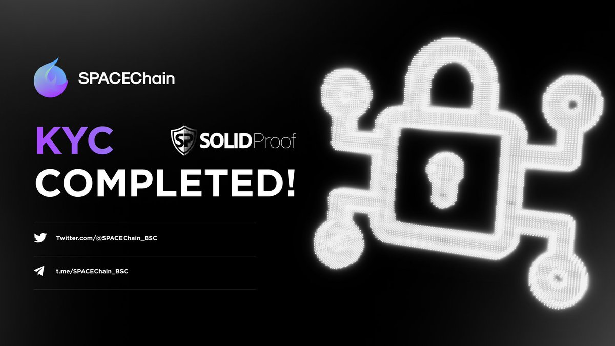 Our team is privately KYCed &amp; Doxxed to SolidProof team. In case of any scams they will be publishing our identities &amp; face pictures on social media. 

✅ KYC: github.com/solidproof/pro…