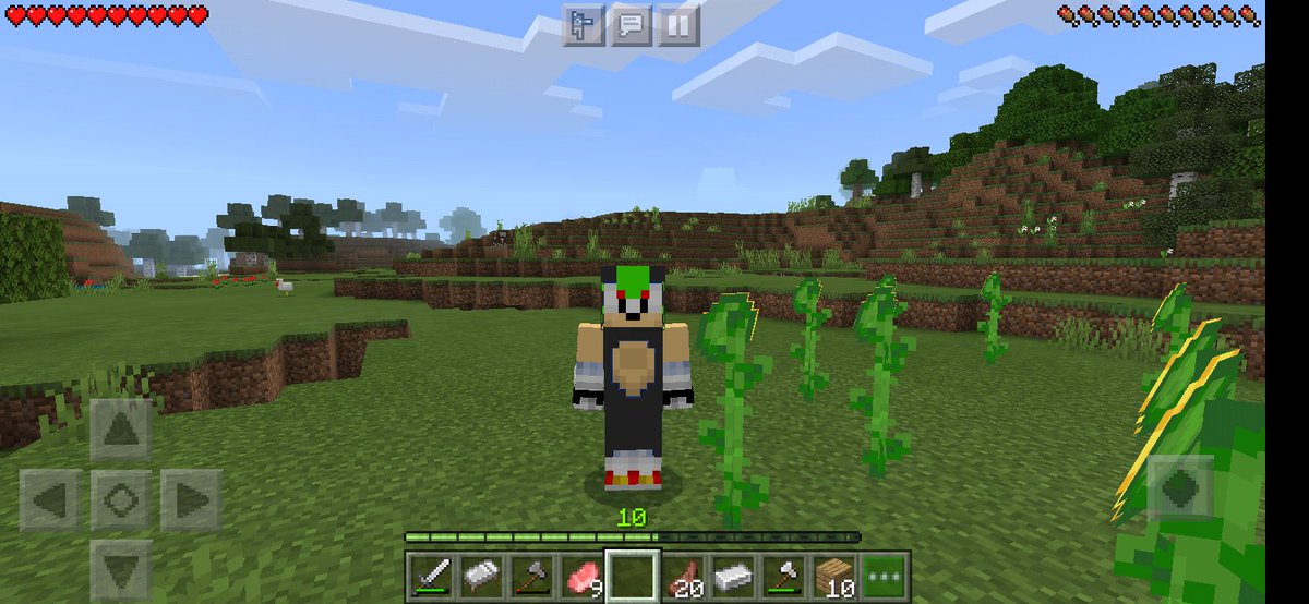 darkmphedgehog's tweet photo. live de Gameplay de Minecraft vindo aí 🖤💚 https://t.co/ameqKsvr8H