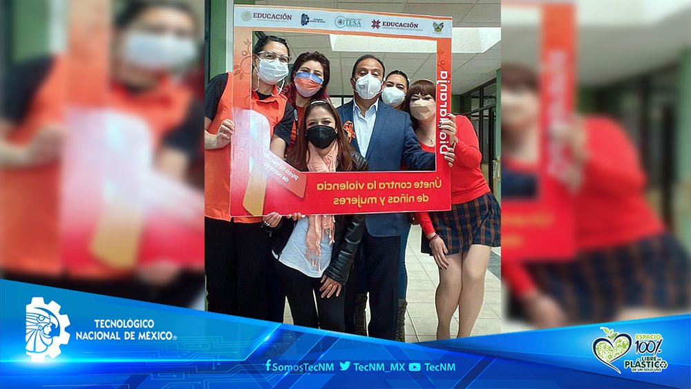 TecNM_MX's tweet photo. #ComunidadTecNM
El @ITESA_OFICIAL continúa sumándose a las acciones para concientizar en la eliminación de la violencia contra las mujeres en el marco del #DíaNaranja
#CompromisoTecNM
#TodosSomosTecNM https://t.co/mKate5LmMz