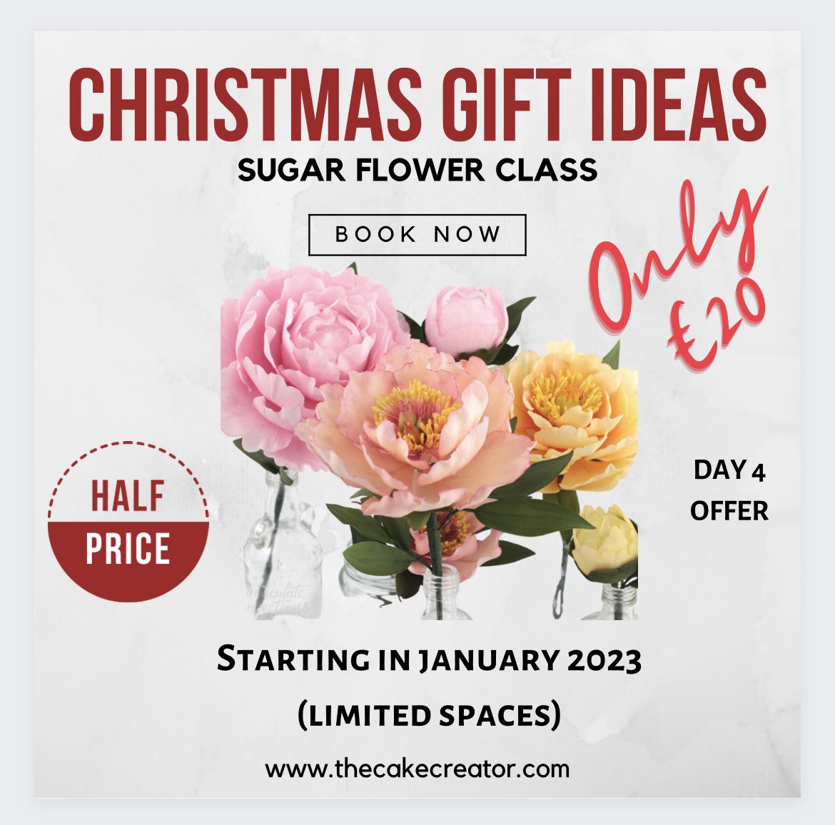 MrCakeCreator's tweet photo. Day 4 - Advent Calendar Offer https://t.co/ziPRz5DtEq