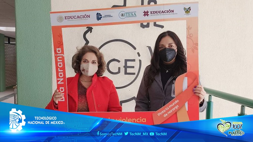TecNM_MX's tweet photo. #ComunidadTecNM
El @ITESA_OFICIAL continúa sumándose a las acciones para concientizar en la eliminación de la violencia contra las mujeres en el marco del #DíaNaranja
#CompromisoTecNM
#TodosSomosTecNM https://t.co/mKate5LmMz