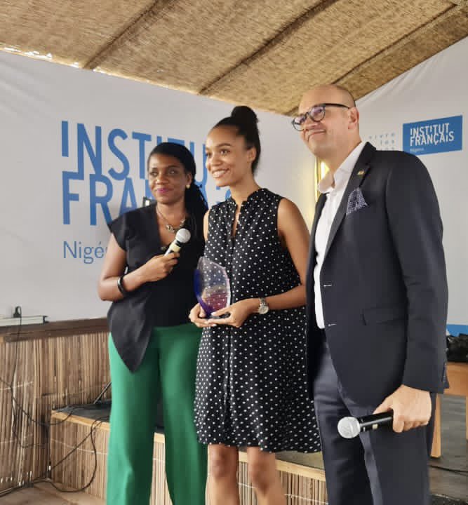 MagLosange's tweet image. End of the year party at the @InstitutFrNga Cette fête de fin d’année a permis de revenir sur les réalisations de l’année, tout en se préparant pour une belle année 2023! #equipedechoc #festivites