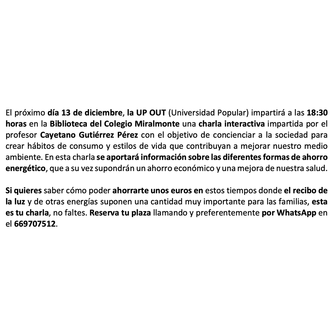 avvpsa's tweet photo. Cambio climático y vida cotidiana por Cayetano Gutiérrez Pérez
#poligonosantaanacartagena #construyendobarrio #avvpoligonosantaana #clubmayoresmayorazgo #dinotorresdealtatension #unlocalsocialyaenpoligonosantaana #UpOut #aytocartagenaes https://t.co/sBYCBA1RGZ