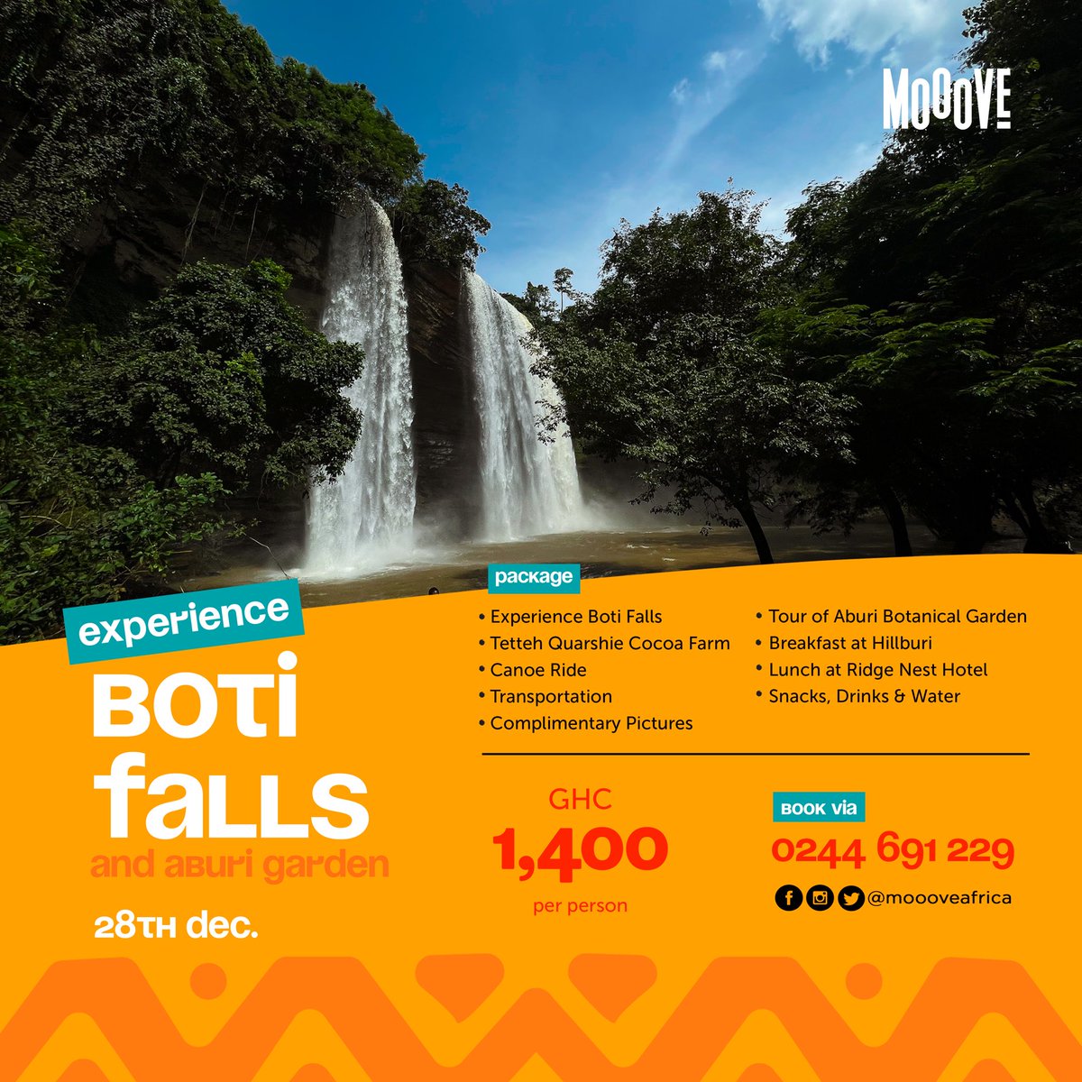 MoveWithPhish's tweet photo. The best way to #ExperienceGhana this December is through @moooveafrica and our tours. π€©
Head over to @moooveafrica and sign up with the link in the bio.
These tours are also available any day as private tours but at different rates. DM for enquiries.
#DecemberWithMOOOVE https://t.co/UhYIRxlz1g