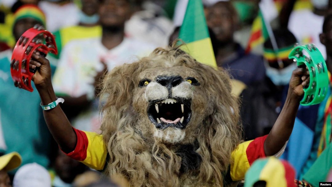 DavidMuttering's tweet photo. It’s fortunate that World Cup games aren’t decided on quality of lion costumes. #ENGSEN https://t.co/wc4UKnVDQN
