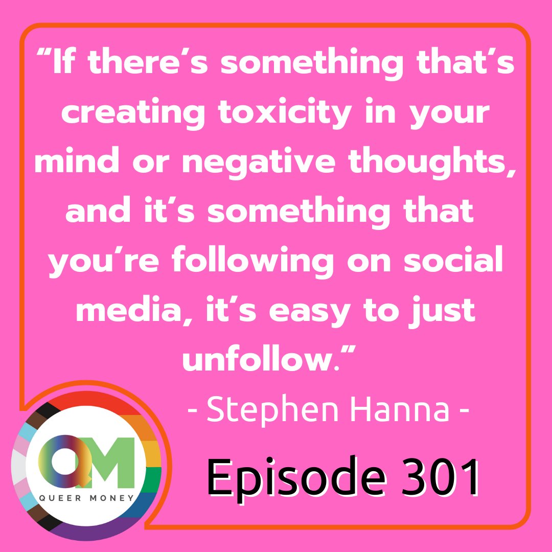 QueerMoneyPod's tweet photo. "Everyone’s journey is different. Everyone is at a different point in their journey. Everyone gets to the same place in a different time and manner.” - Stephen Hanna @StephenrHanna 

▶️ Listen here: https://t.co/XHN6dAIwpZ

#lgbtpodcast #queermoney #lgbtq https://t.co/FTlS7cWt2h