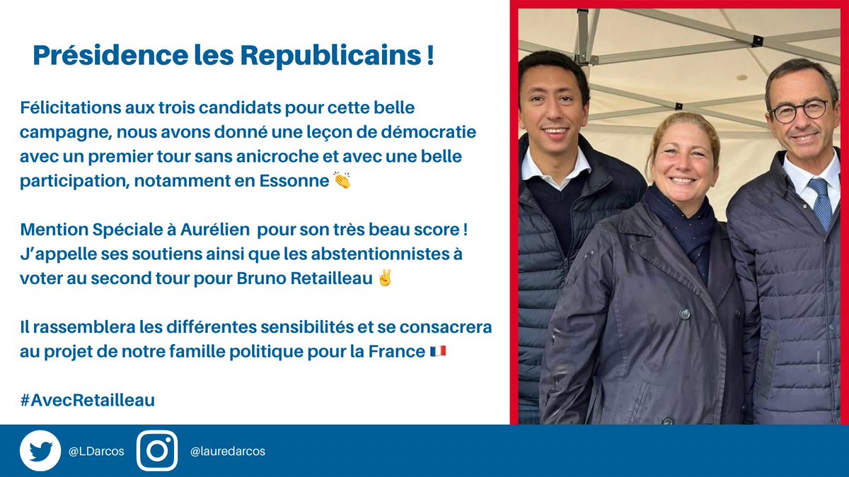 #PresidenceLR 

Tous #AvecRetailleau !