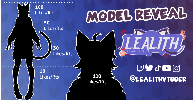 LealithGames's tweet photo. FINALMENTE ACONTECEU!😼✨
O tão esperado modelo 2D que todo mundo me cobrou!
Bora ajudar a desbloquear e revelar o model!💪
#vtuber #vtuberbr #VTuberUprising #ModelReveal #debuttba https://t.co/aSQLFOsUiy