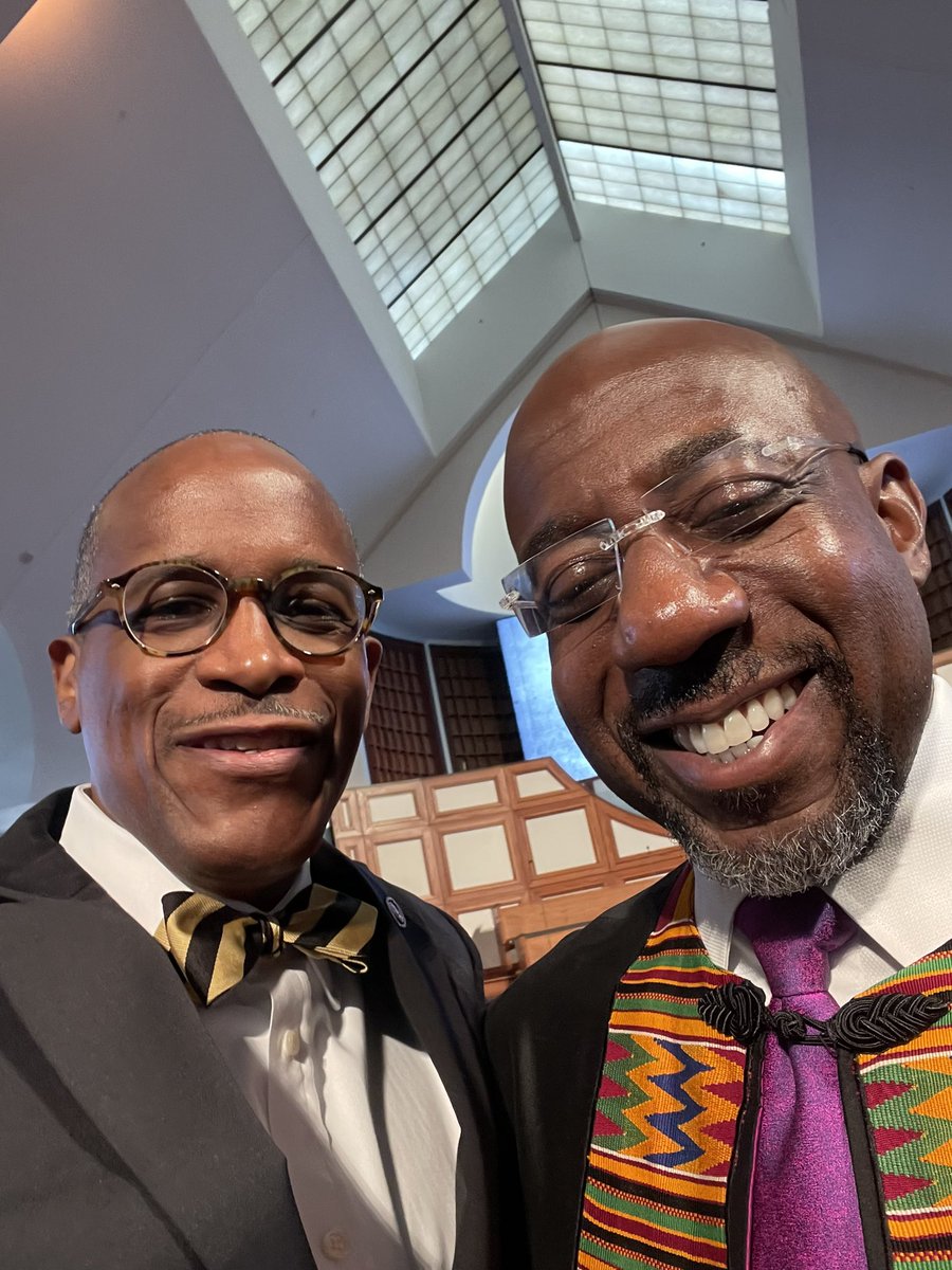 Walter M. Kimbrough (@hiphopprez) on Twitter photo Great time with <a href="/AtlantaAlphas/">Atlanta Alphas</a> at <a href="/ebenezer_atl/">Ebenezer ATL</a> this morning. Saw so many brothers I have not seen in years. Also glad to see past General President Ward!
Y’all vote for <a href="/SenatorWarnock/">Senator Reverend Raphael Warnock</a> on Tuesday! Great time with <a href="/AtlantaAlphas/">Atlanta Alphas</a> at <a href="/ebenezer_atl/">Ebenezer ATL</a> this morning. Saw so many brothers I have not seen in years. Also glad to see past General President Ward!
Y’all vote for <a href="/SenatorWarnock/">Senator Reverend Raphael Warnock</a> on Tuesday!